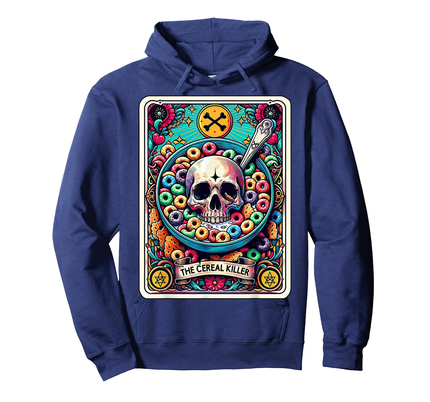 The Cereal Killer Funny Tarot Card T-Shirt