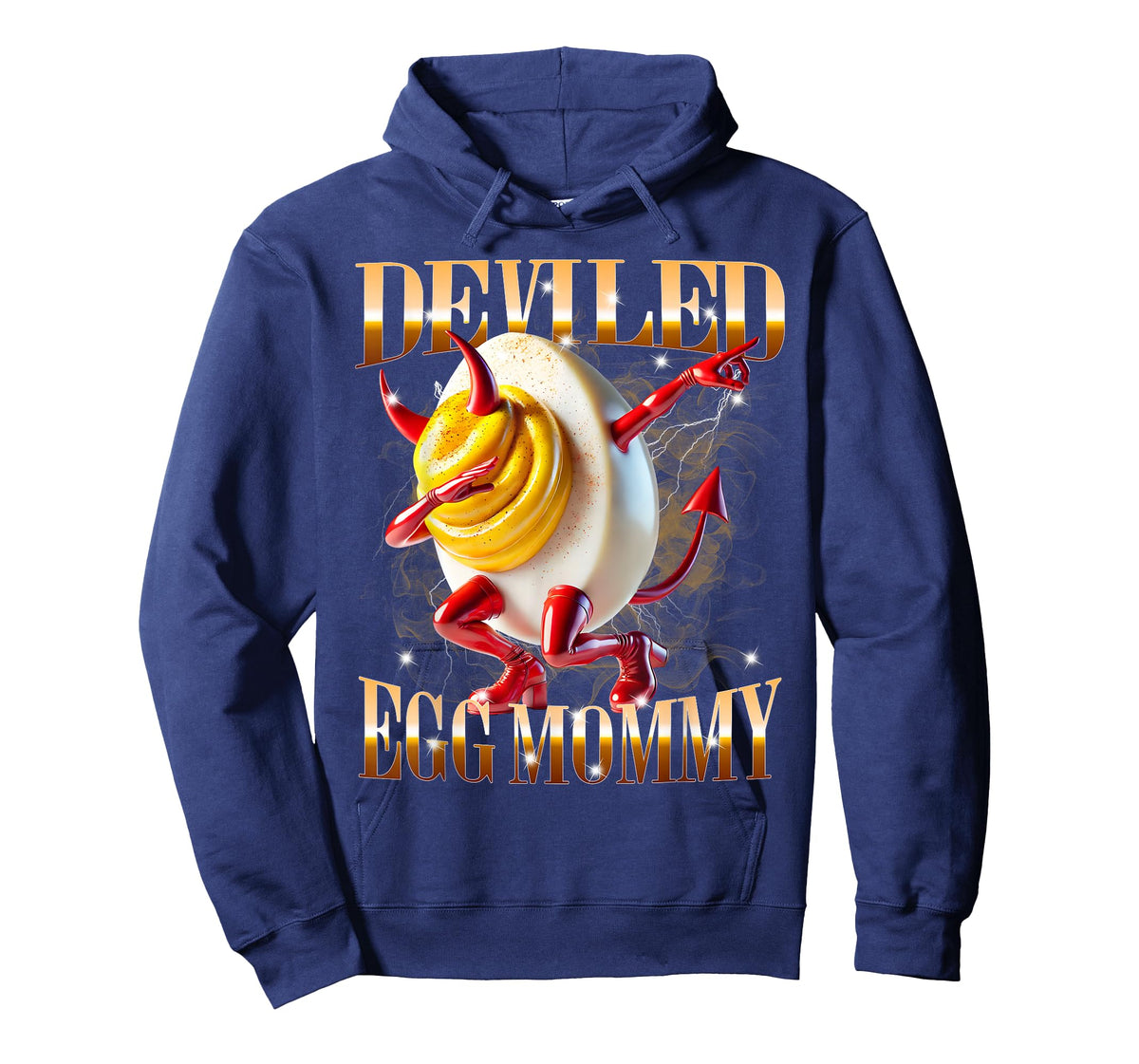 Funny Deviled Egg Food Humor Dab Meme Design T-Shirt