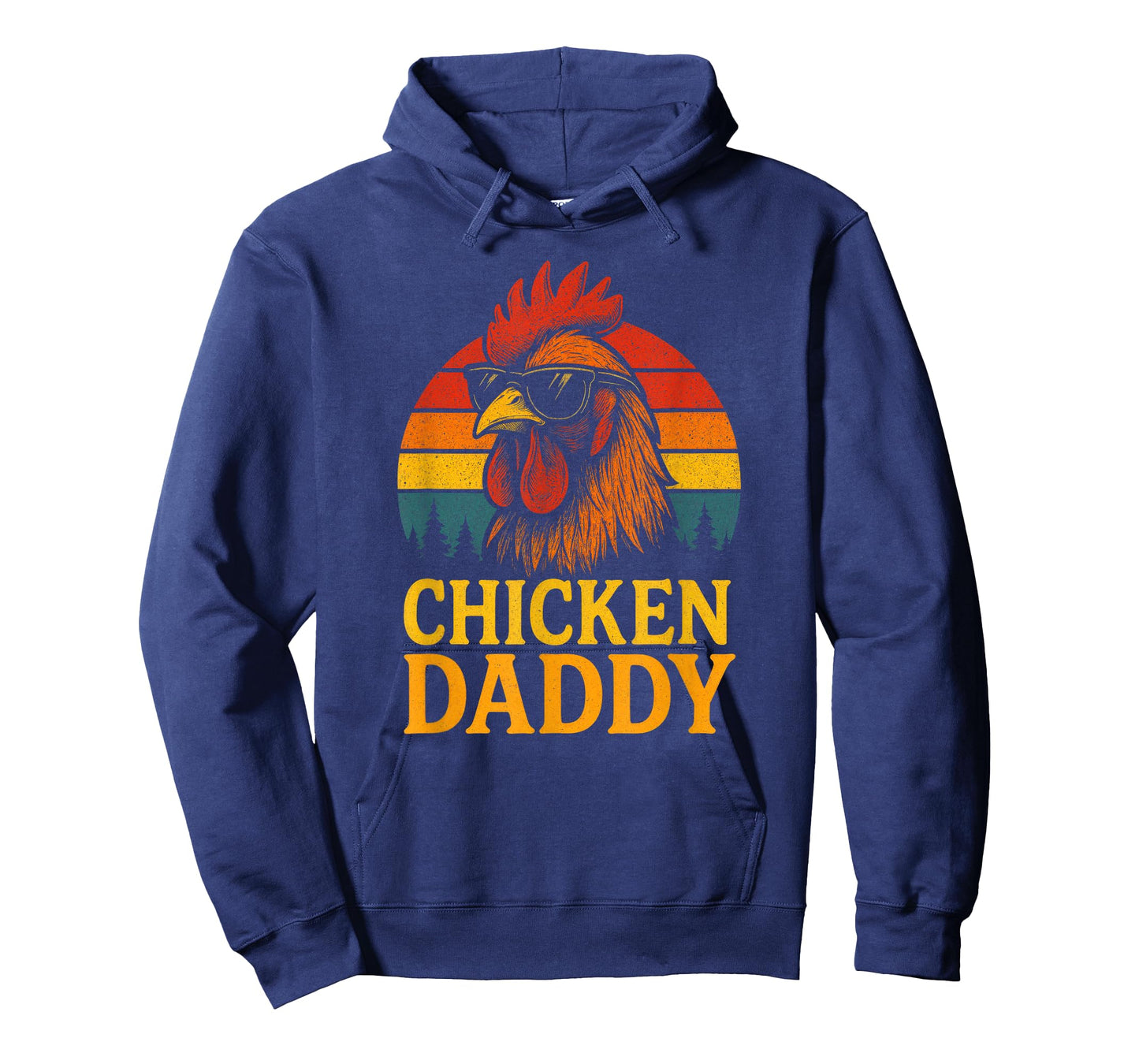 Chicken Daddy - Funny Poultry Farmer Retro T-Shirt