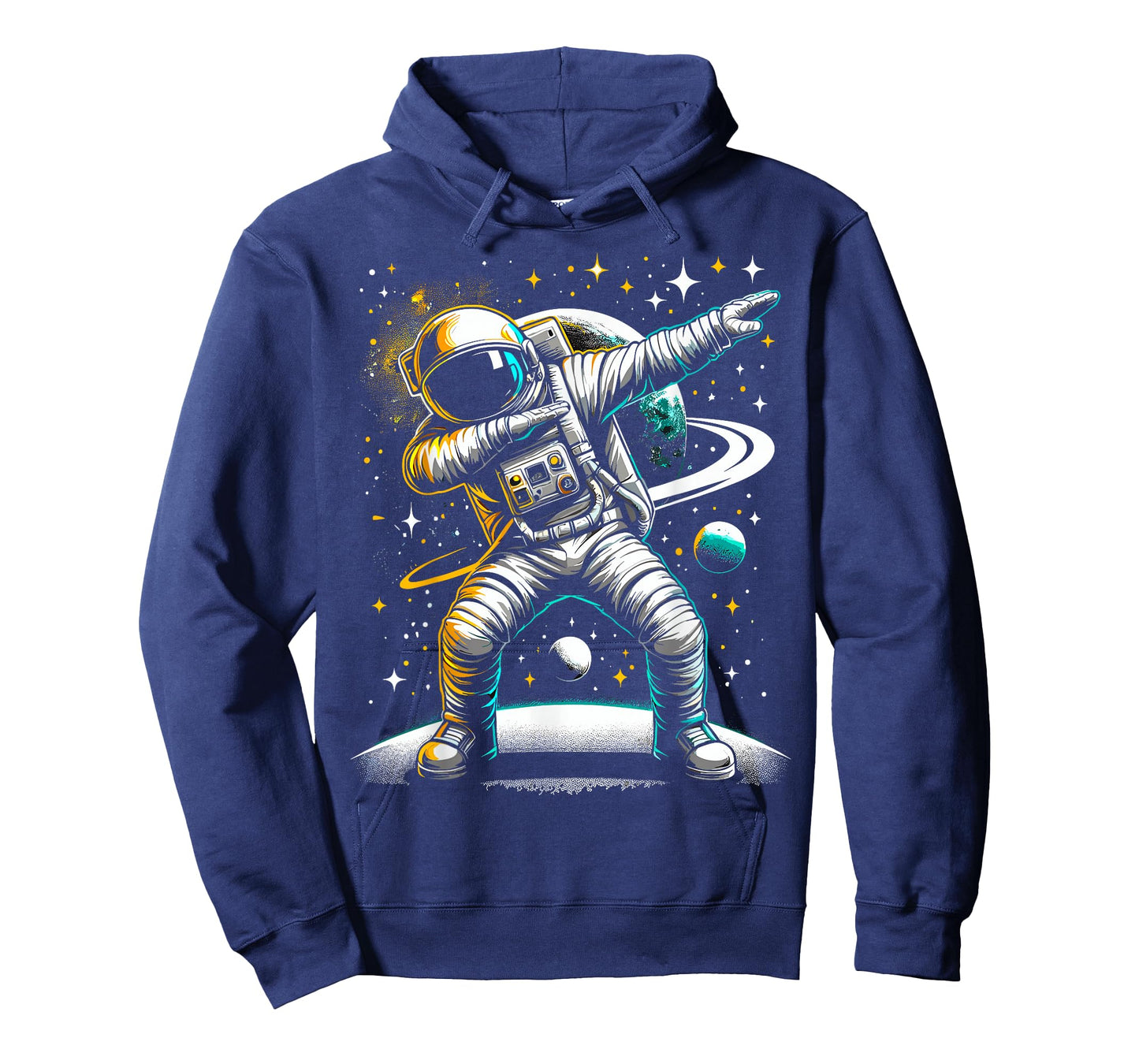 Astronaut Dabbing in Space Galaxy Adventure T-Shirt