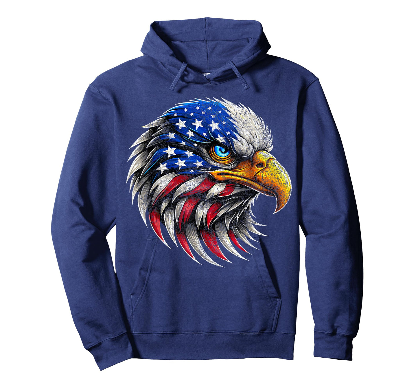 Bald Eagle Patriotic American Flag 4th Of July T-Shirt