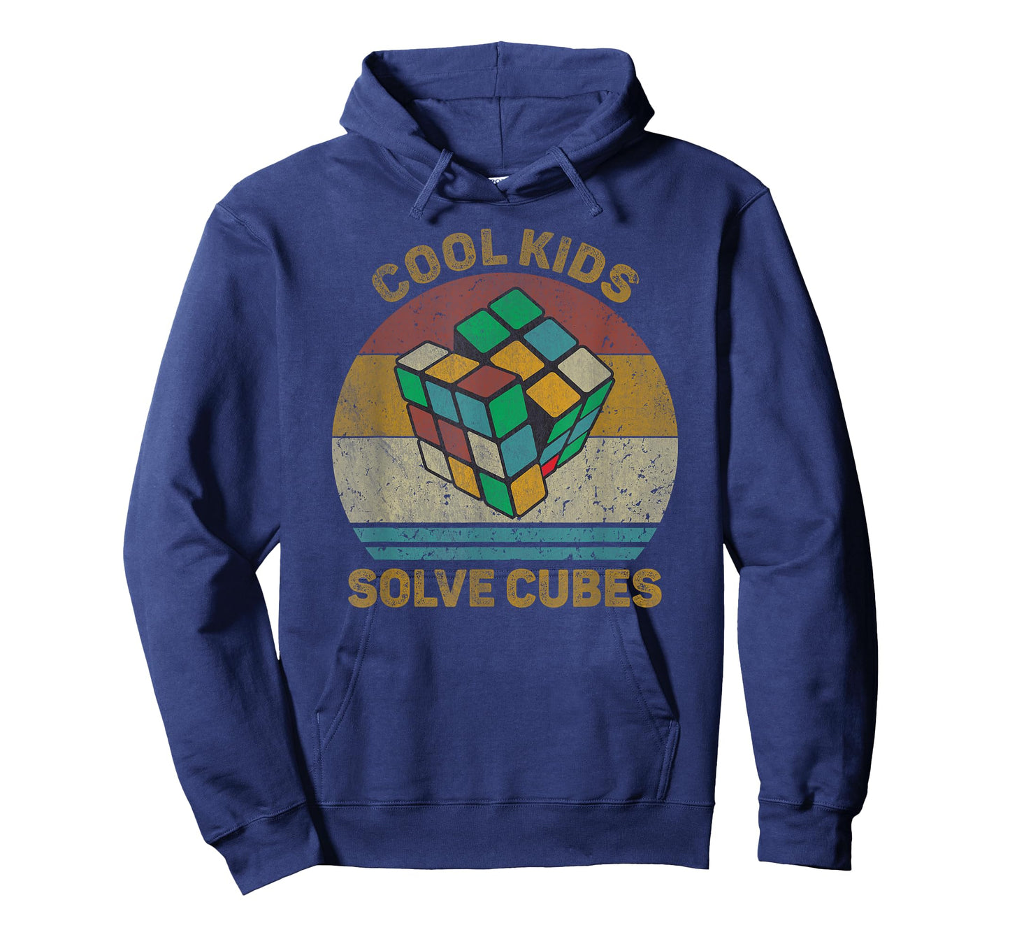 Cool Kids Solve Cubes Vintage Math Speedcubing Lovers T-Shirt