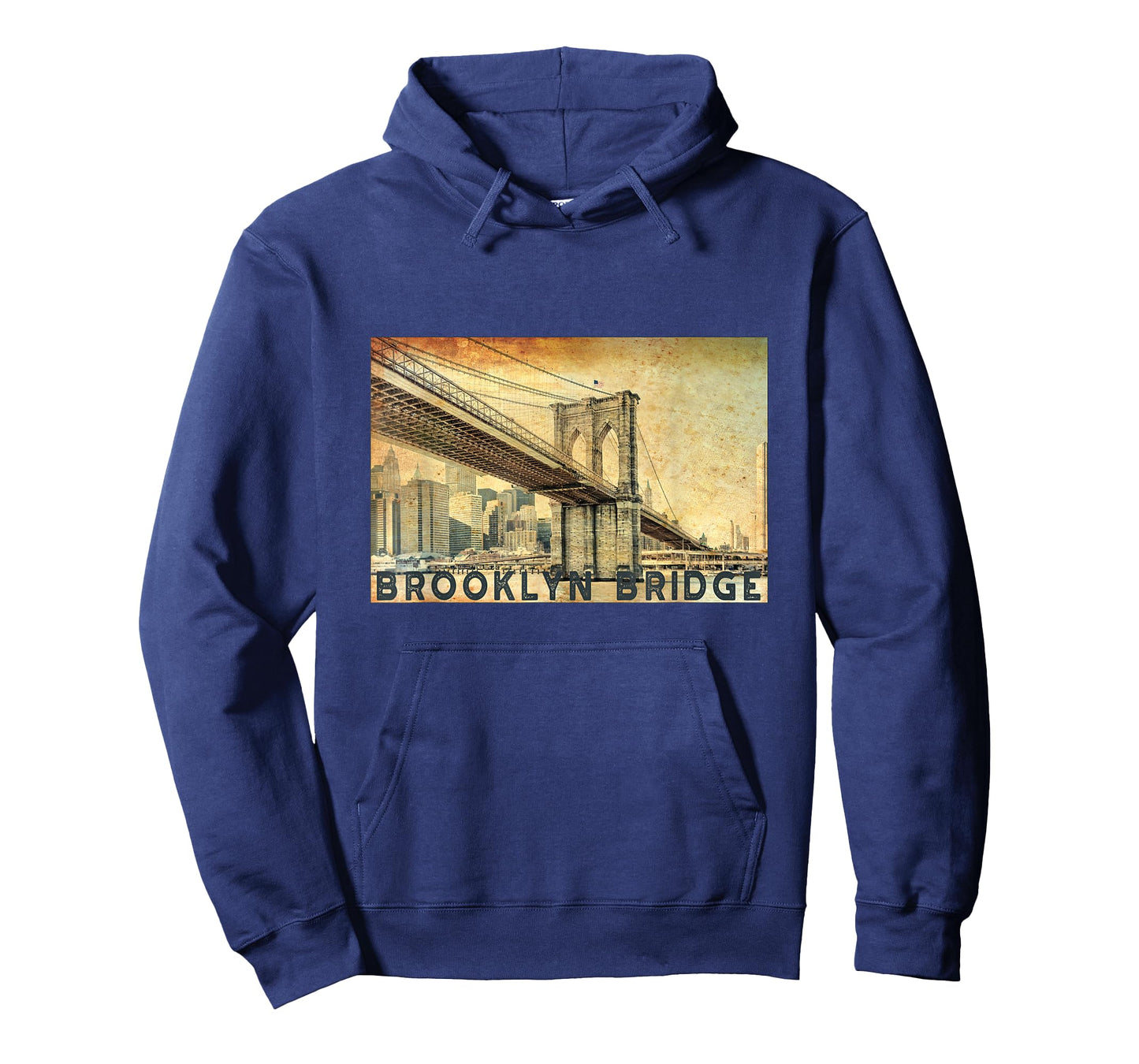 NY Brooklyn Bridge Connects Manhattan & Brooklyn Men Women T-Shirt
