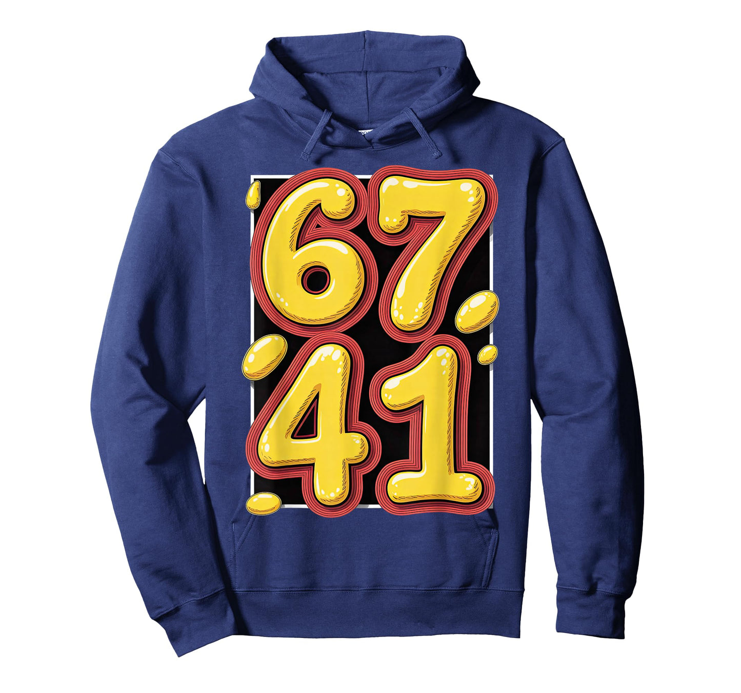 Funny Six Seven 67 41 Forty One Brain Rot Boys Alpha Slang T-Shirt