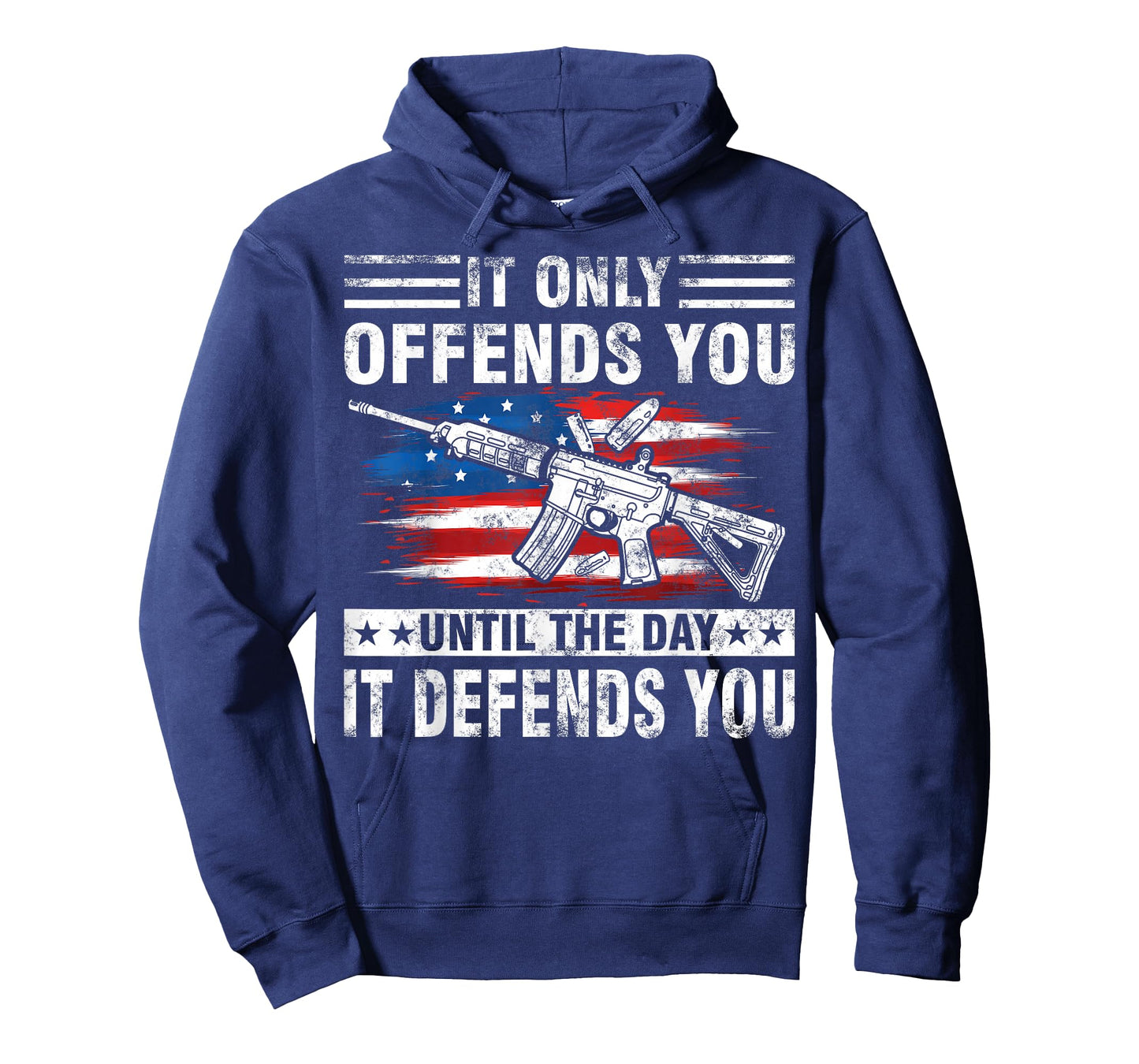 It Offends You Until The Day It Defends You - 2nd Amendment T-Shirt