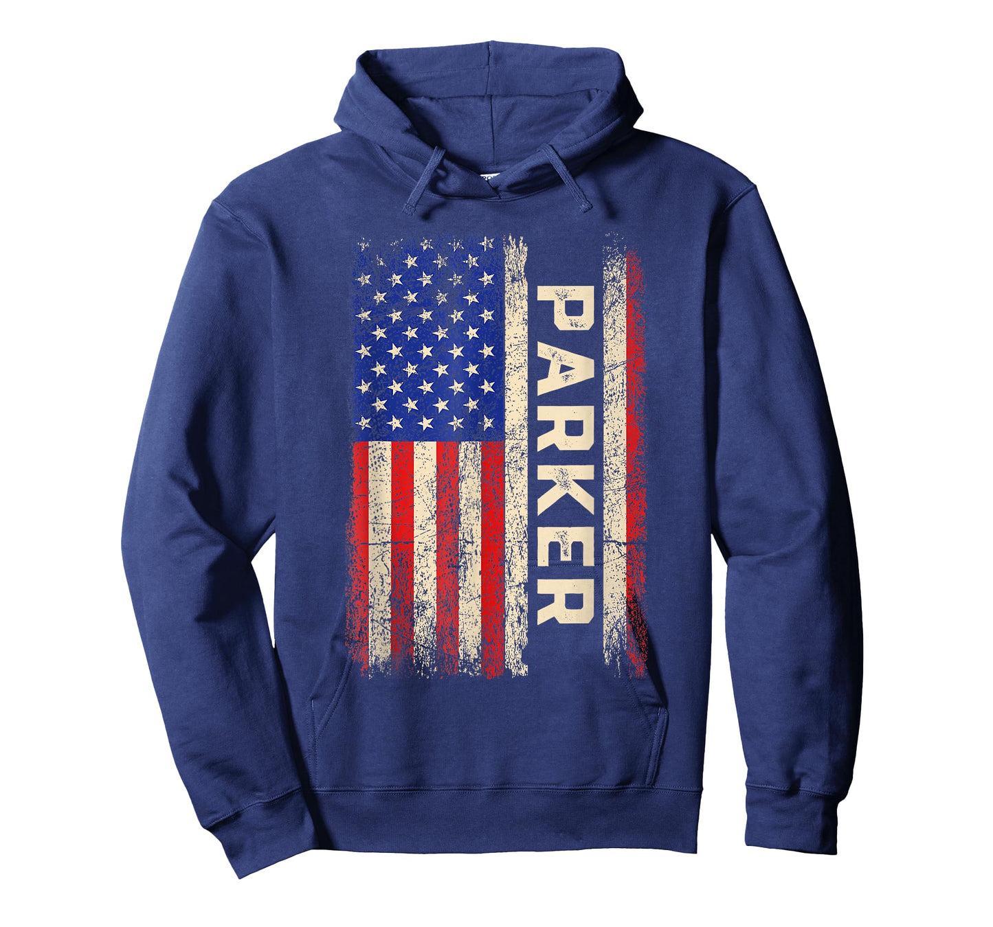 Parker Last Name Shirt Parker Name American Flag T-Shirt
