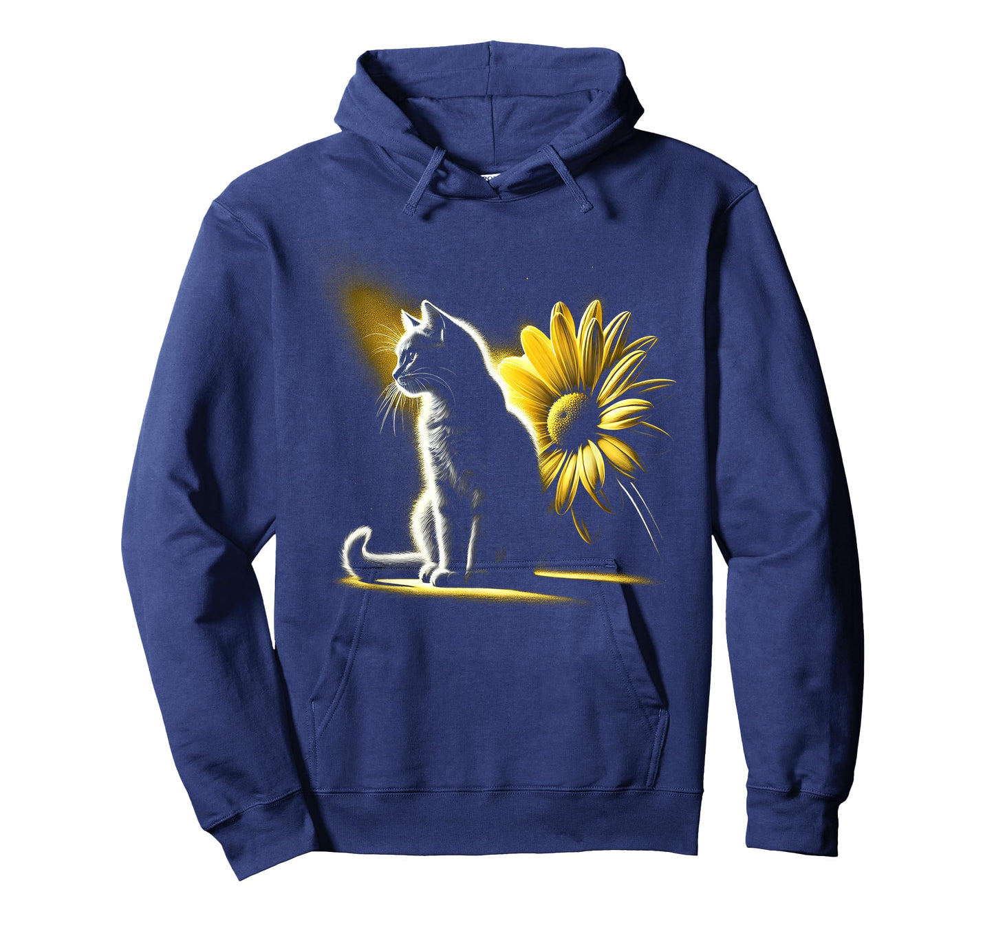 Meo Cat Flowers Artwork T-Shirt for Men Women Kids