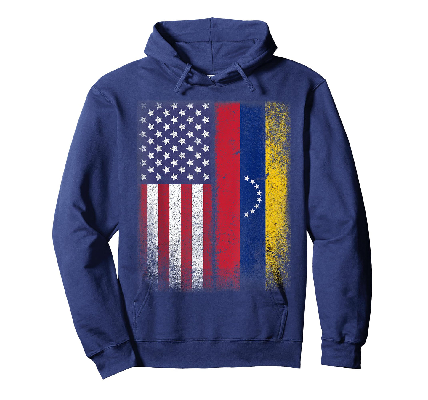 Venezuelan Roots American Grown Venezuela Usa Flag America T-Shirt