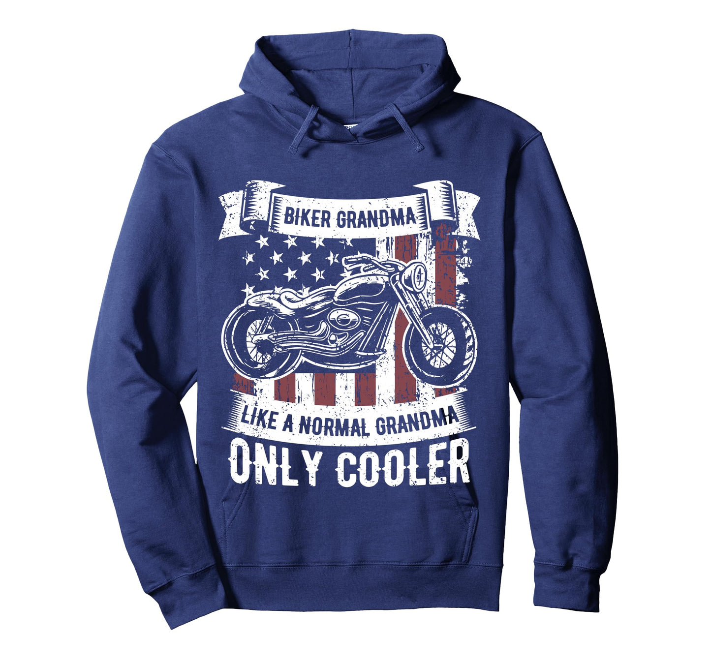 Biker Grandma Ride Motorcycles Motorcycle Lovers Rider Gift Long Sleeve T-Shirt