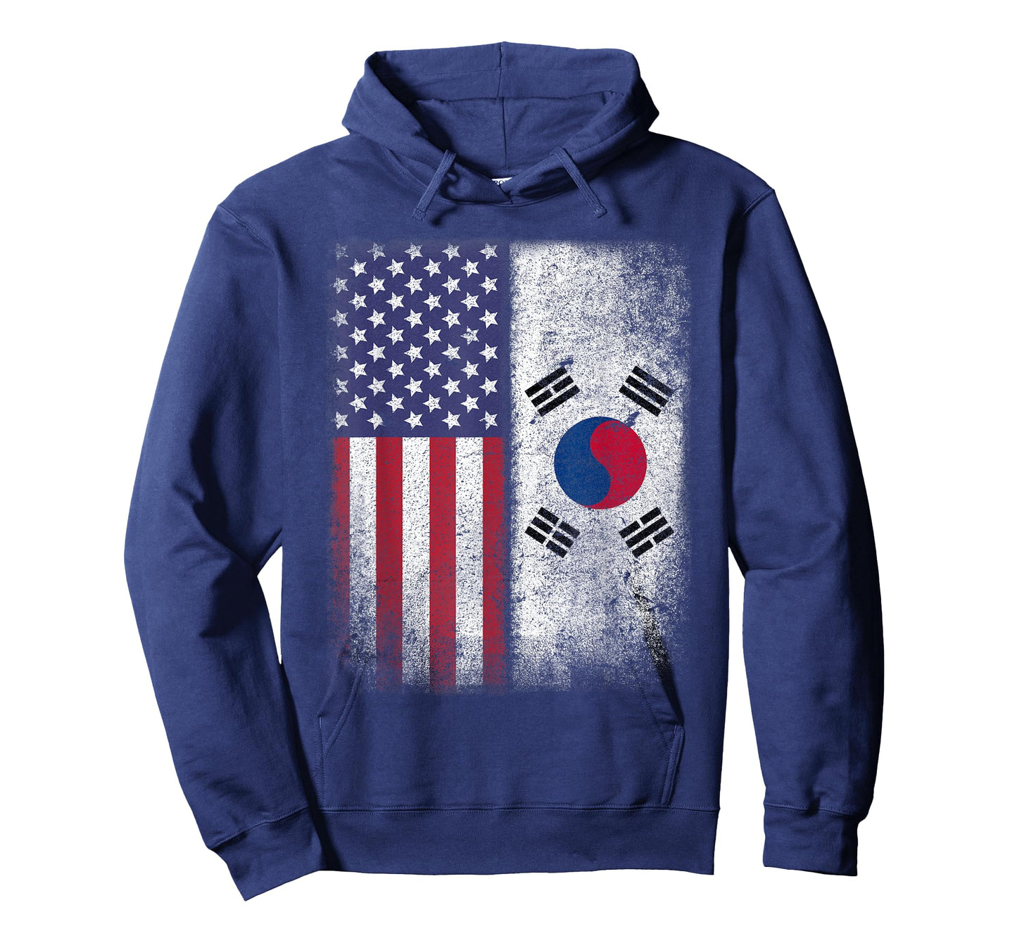 South Korean American Flag T-Shirt Korea USA America Gift T-Shirt