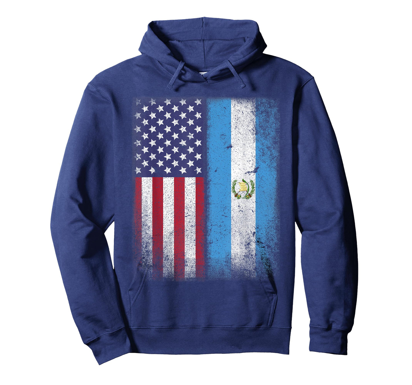 Guatemala Usa Flag Guatemalan American Gift Half America T-Shirt