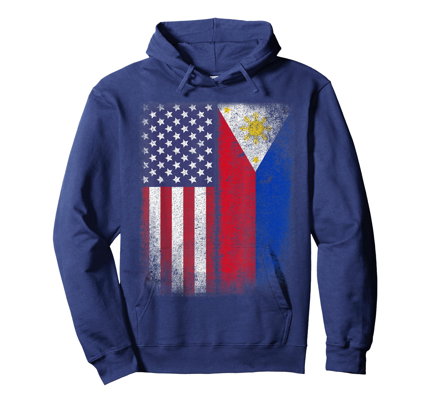 Filipino Roots American Grown Philippines USA Flag America T-Shirt