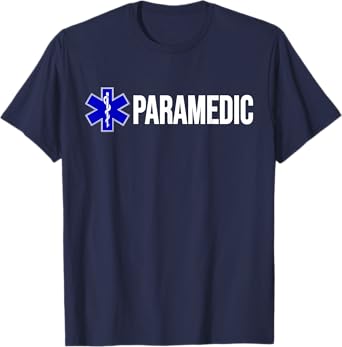 PARAMEDIC UNIFORM COSTUME TEE STAR OF LIFE EMT EMS AMBULANCE T-Shirt