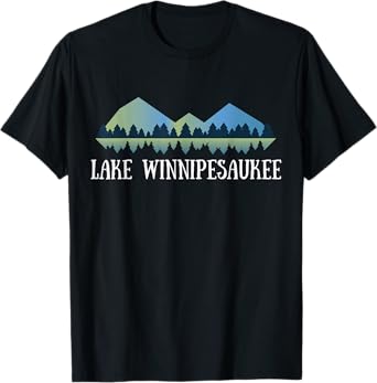 New Hampshire Lake Shirt | Lake Winnipesaukee t-shirt T-Shirt