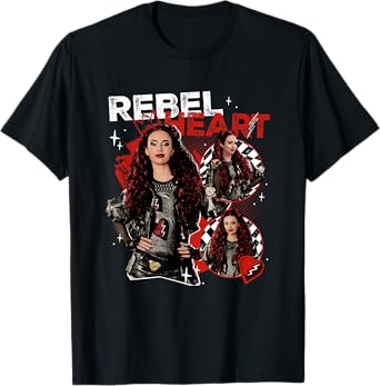 Disney Descendants: The Rise Of Red Rebel At Heart Big Logo T-Shirt