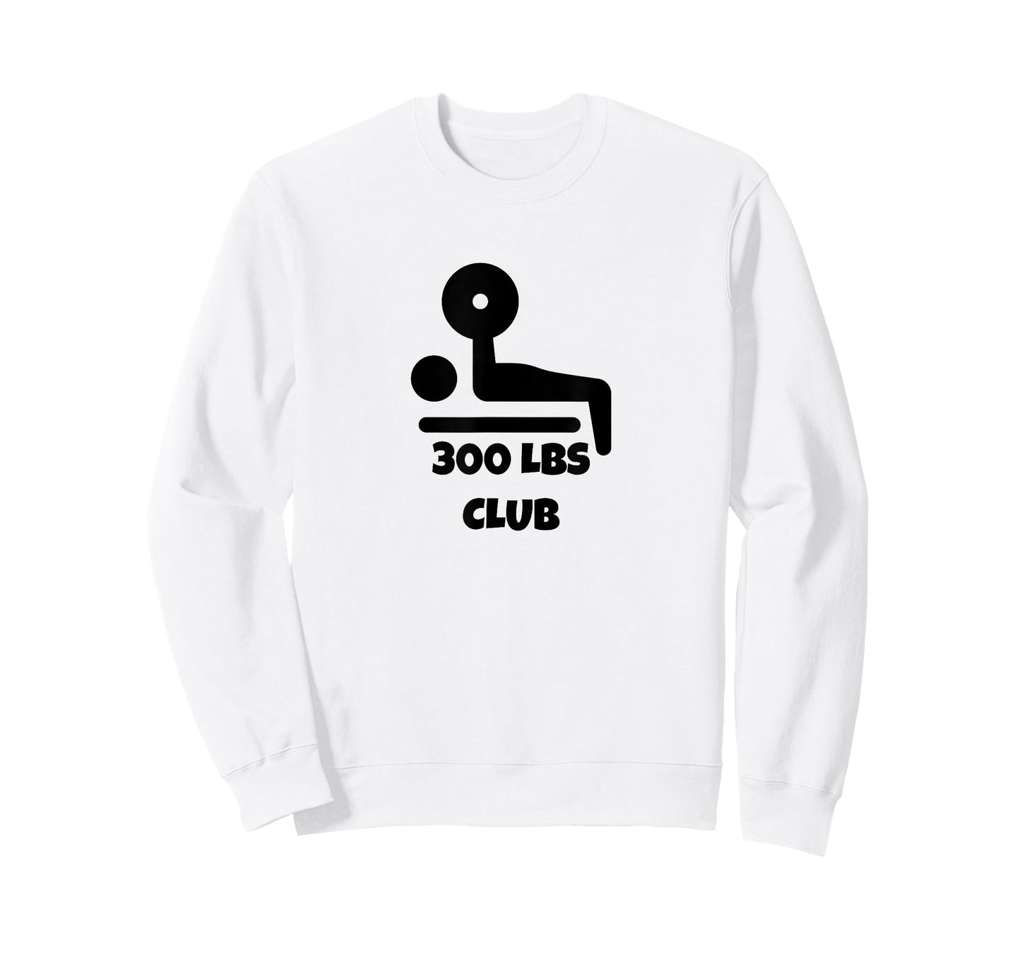 300 LBS Club Bench Press T-Shirt Men Women T-Shirt