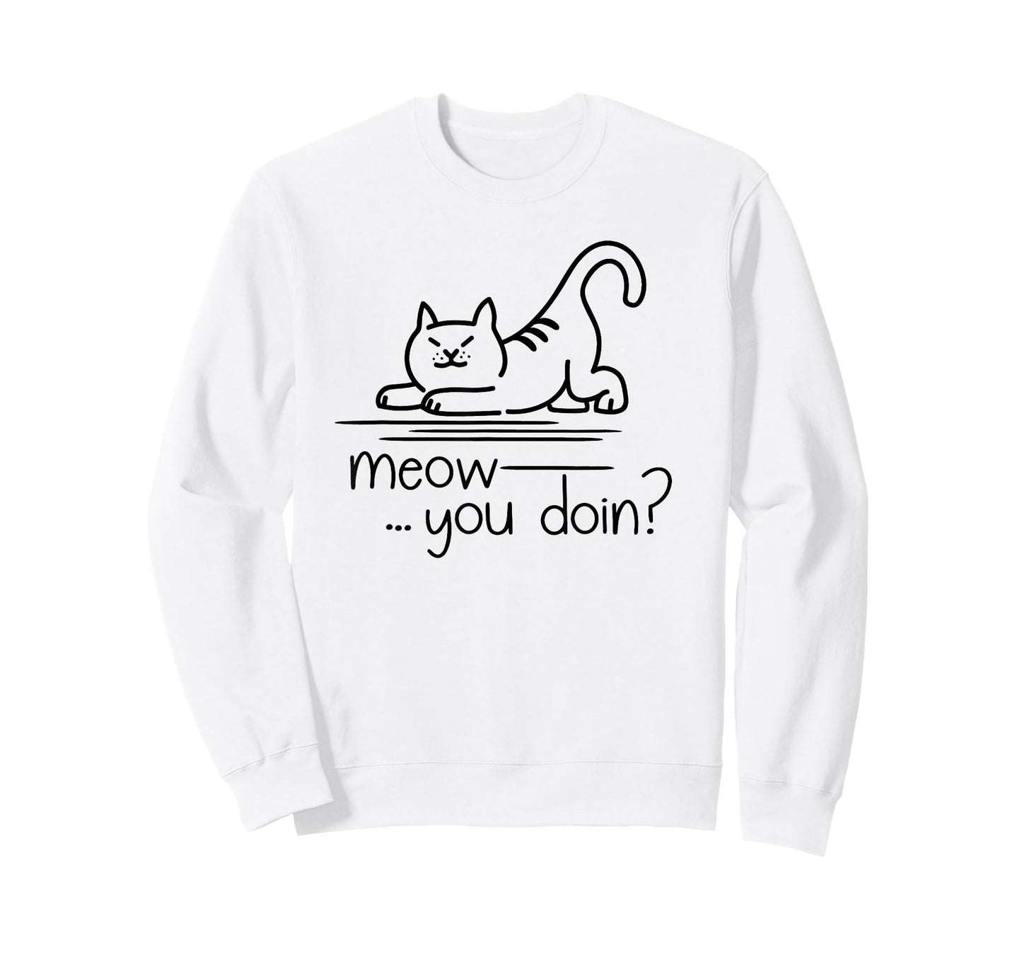 Kitty Cat Humor - Meow You Doin T-Shirt