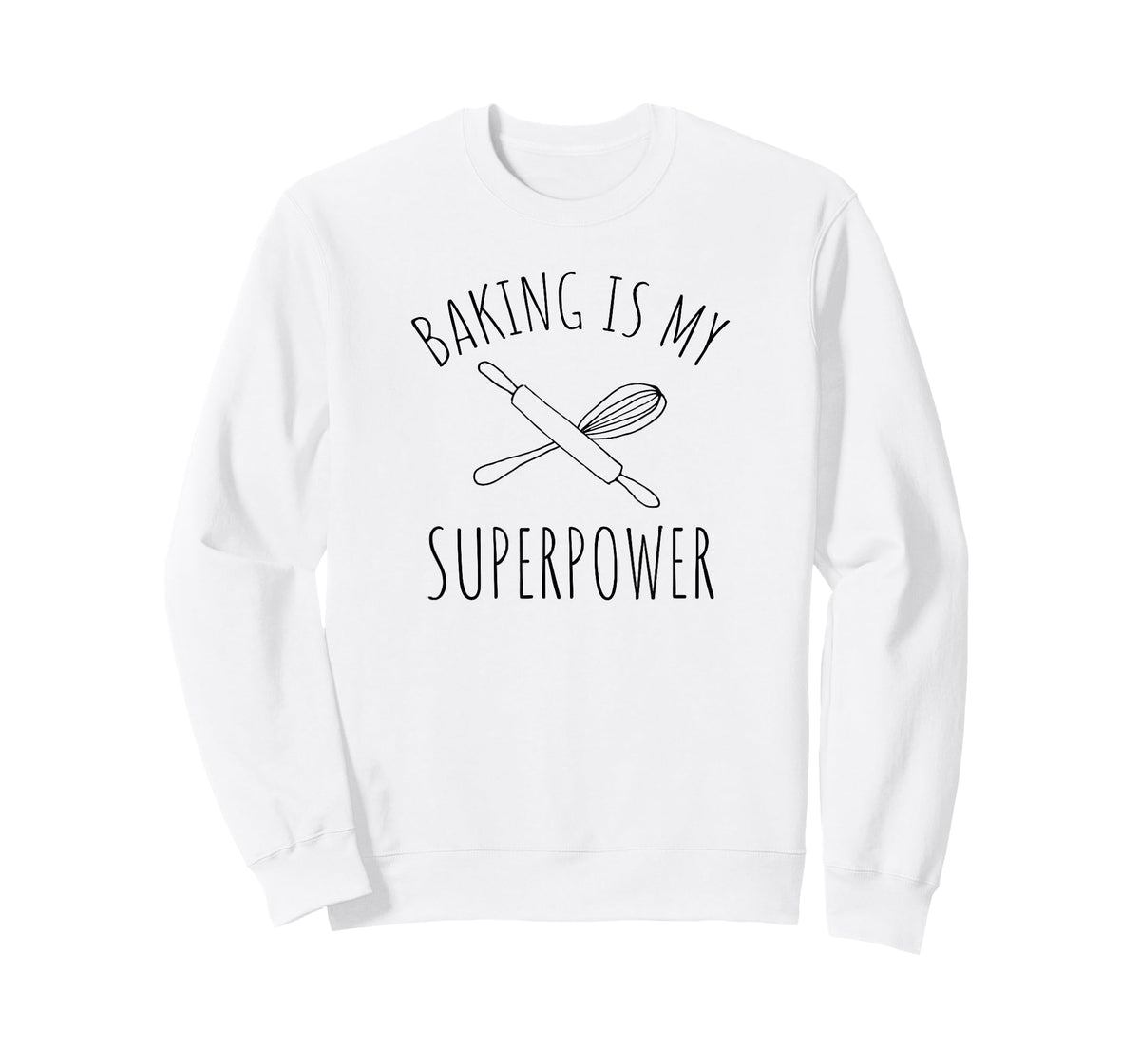 Funny Baking Is My Superpower Baker Chef Gift T-Shirt