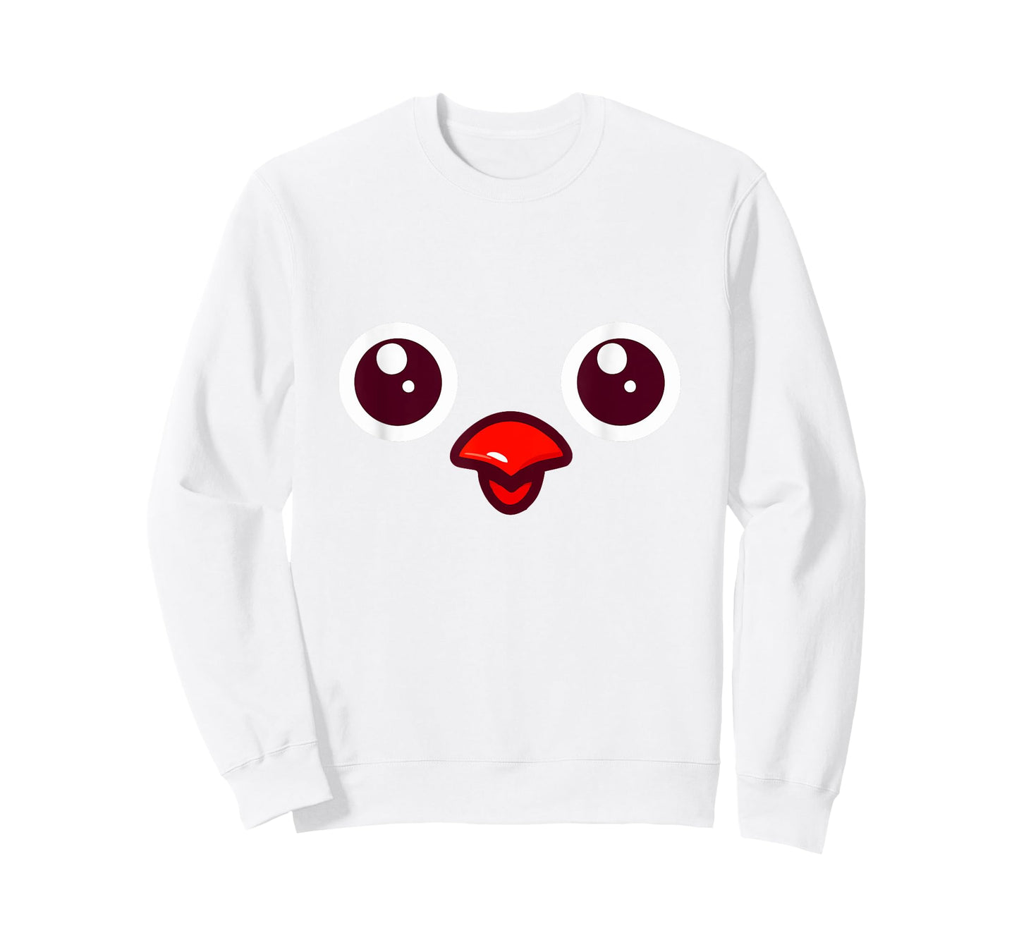 Cute Yellow Chick Face Costume For Kids Farm Animal Meme T-Shirt