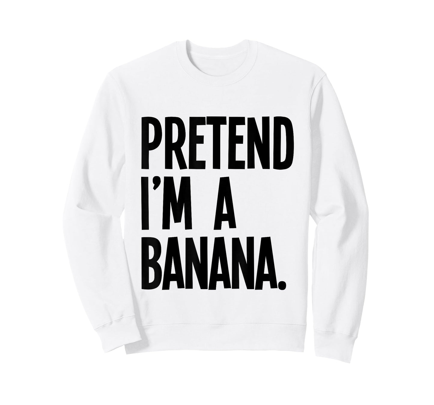 Pretend I'm A Banana Funny Halloween Party Costume T-Shirt
