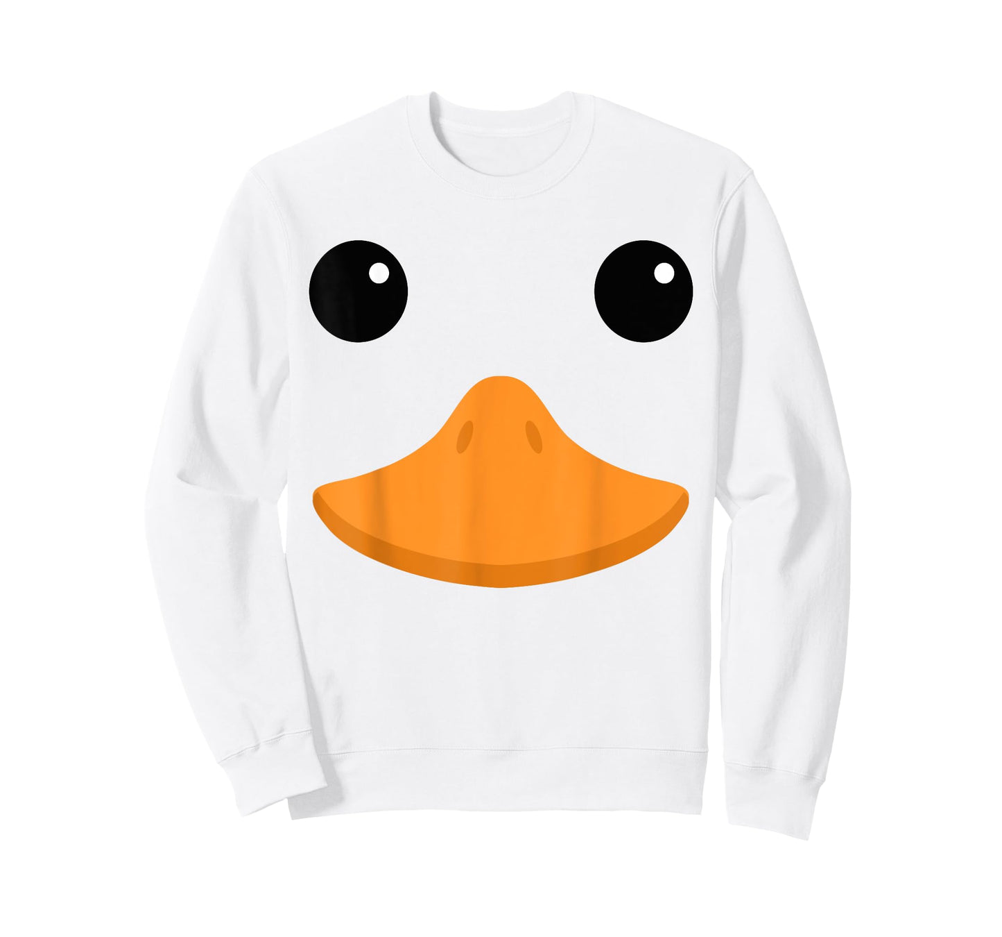 Cute White Duck Face Costume For Kids and Toddlers T-Shirt