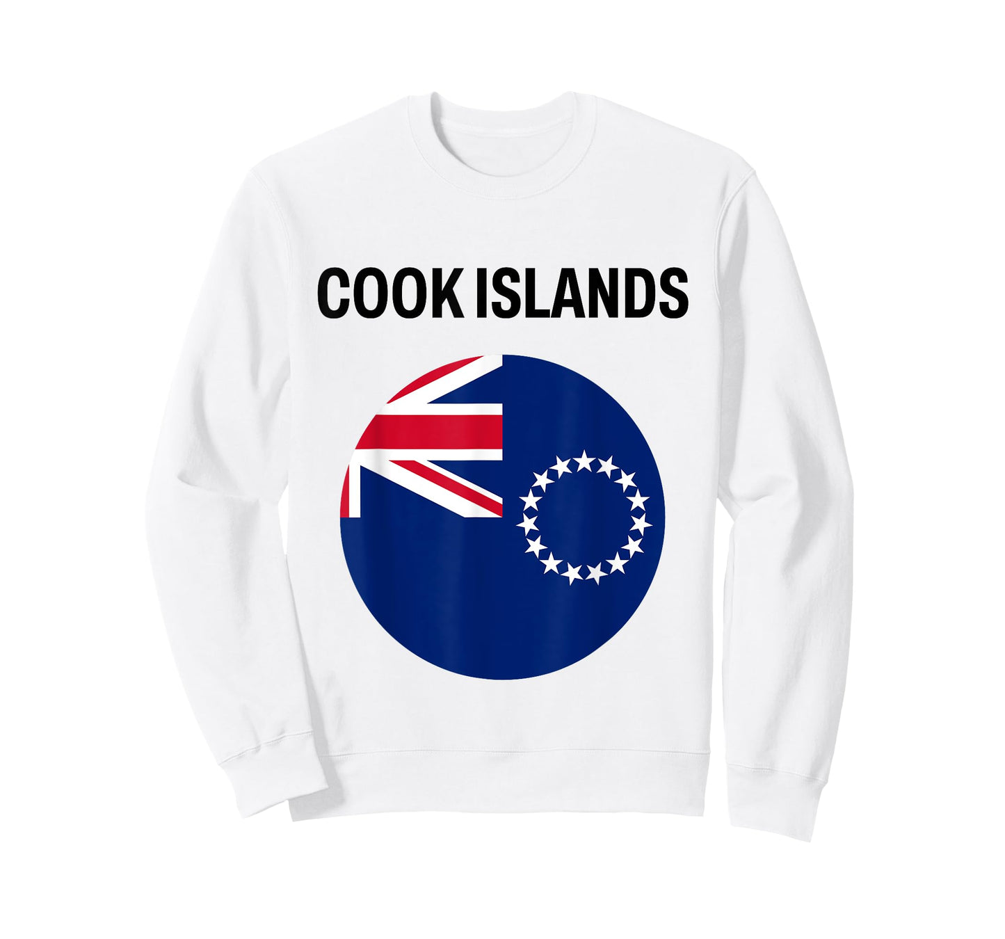 Cook Islands Flag Modern T-Shirt
