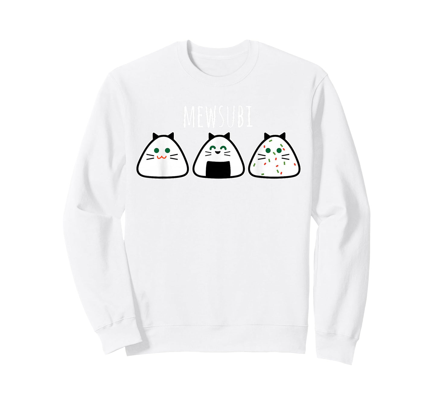 Funny Kawaii Cat Shirt Musubi Sushi T-Shirt