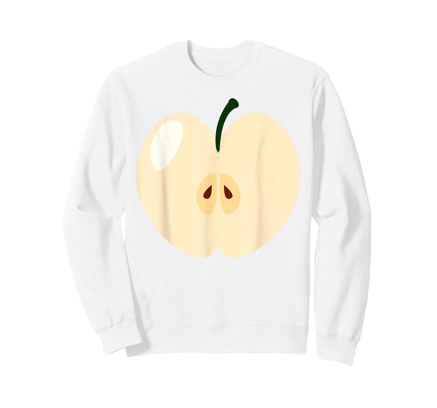 Green Apple Easy Funny Matching Halloween Costume Men Women T-Shirt