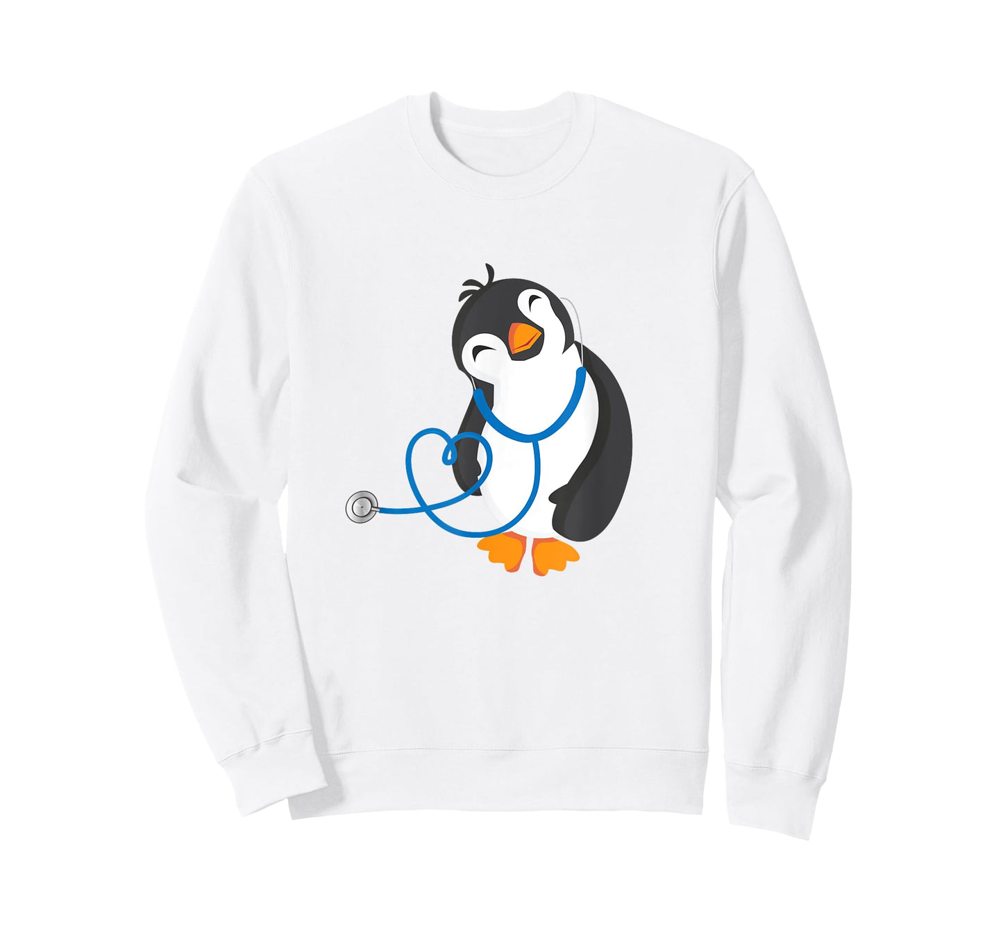 Cute Penguin Pediatrics Medical Nurse Doctor Tshirt T-shirt T-Shirt