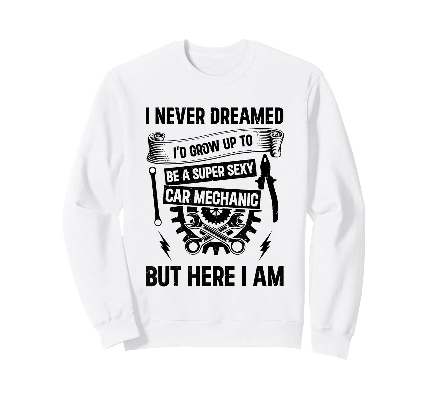 Auto Mechanic - I'd Grow Up To Be A Super Sexy Car Mechanic T-Shirt