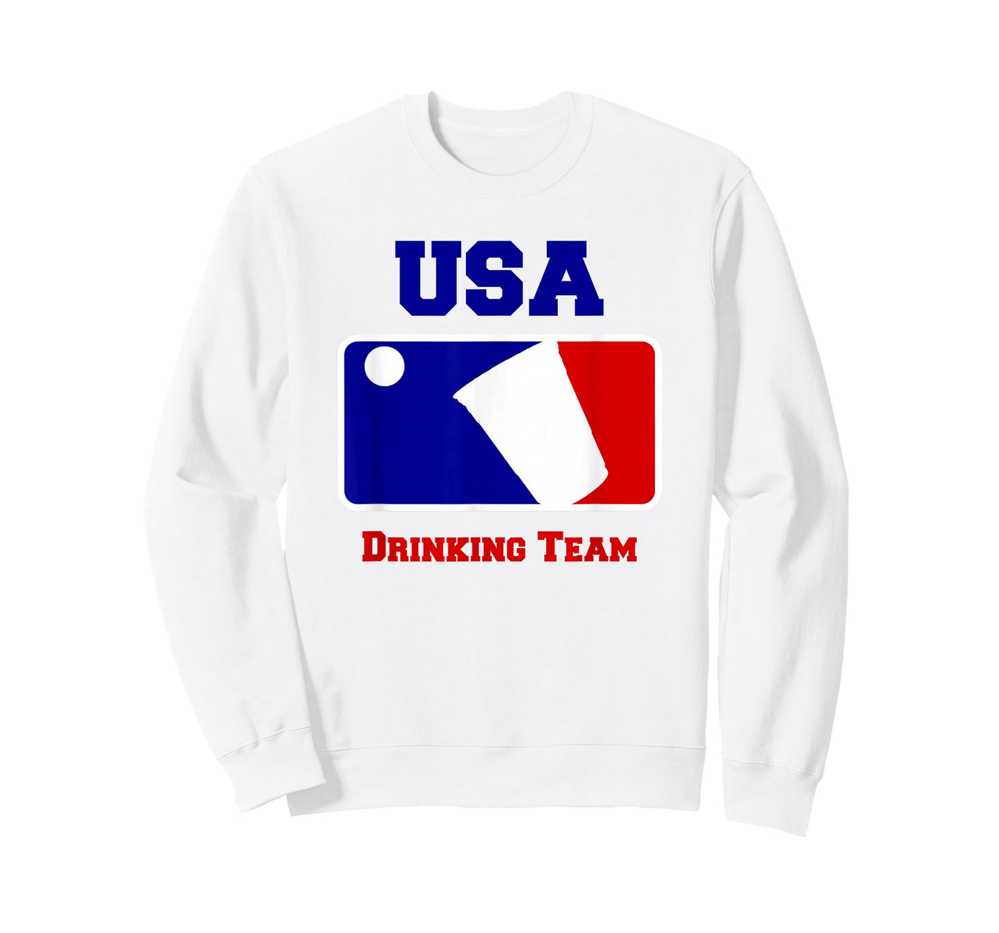 USA Drinking Team Funny Party Beer Pong Game T-Shirt