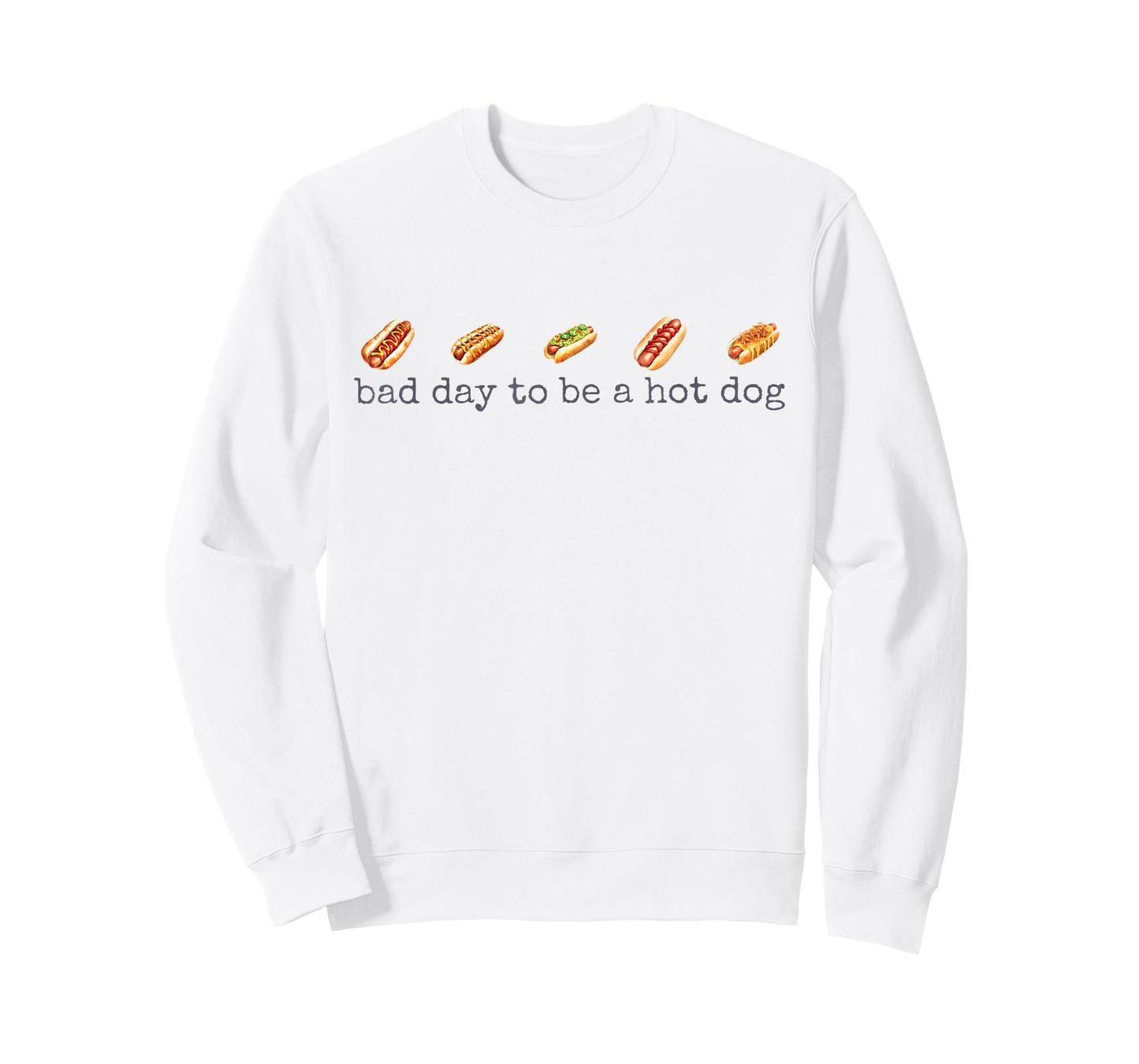 Funny 4th of July Independence Day Bad Day to Be A Hotdog T-Shirt