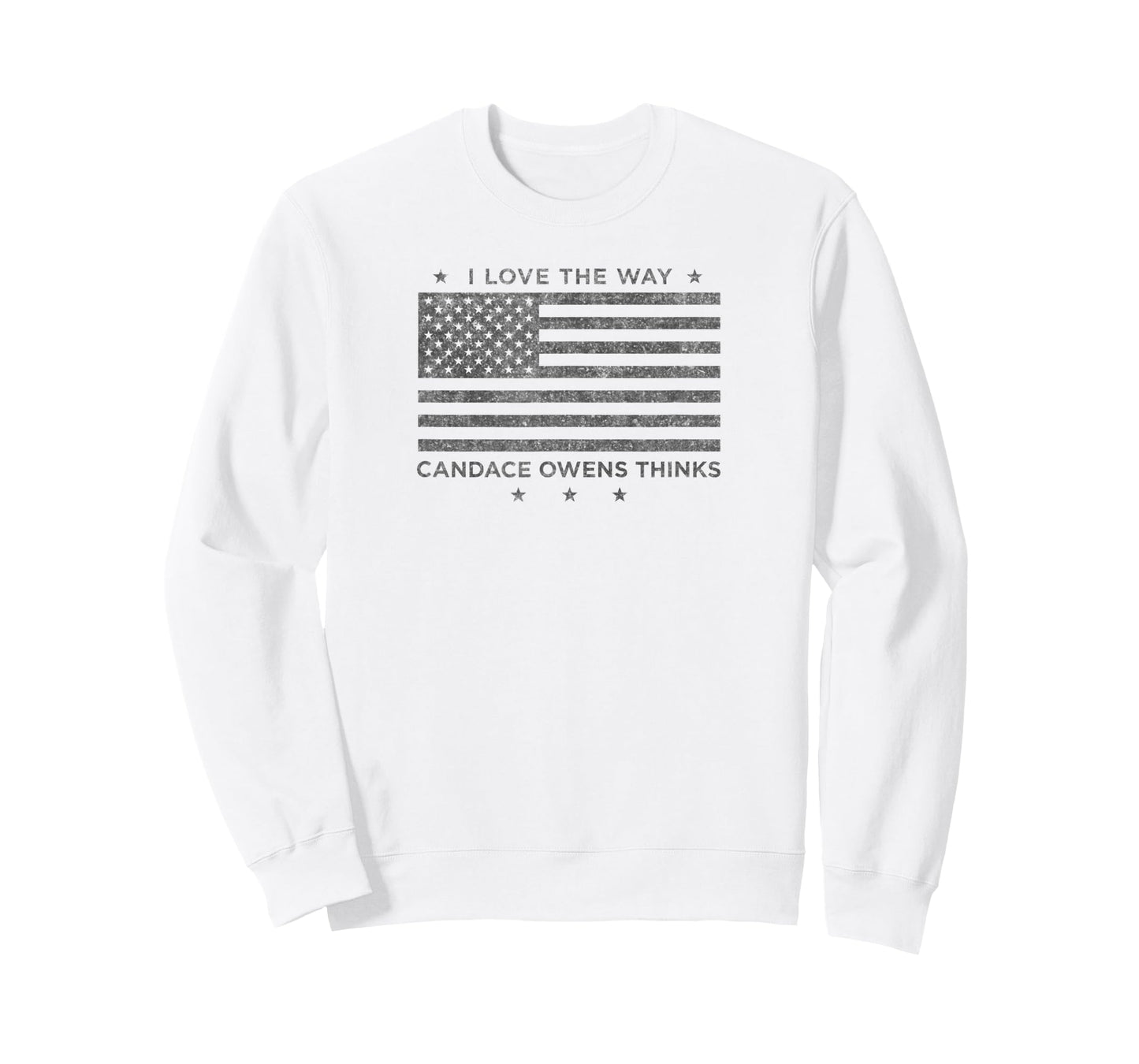 I Love The Way Candace Owens Thinks - For President 2024 T-Shirt