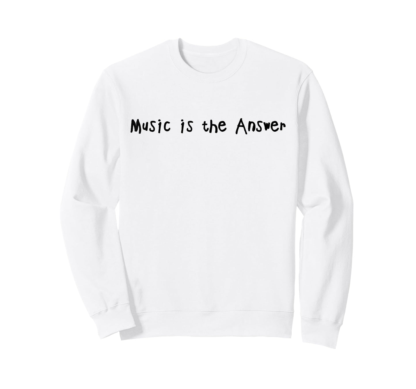Music is The Answer Funny Music Lovers Musician Singer T-Shirt