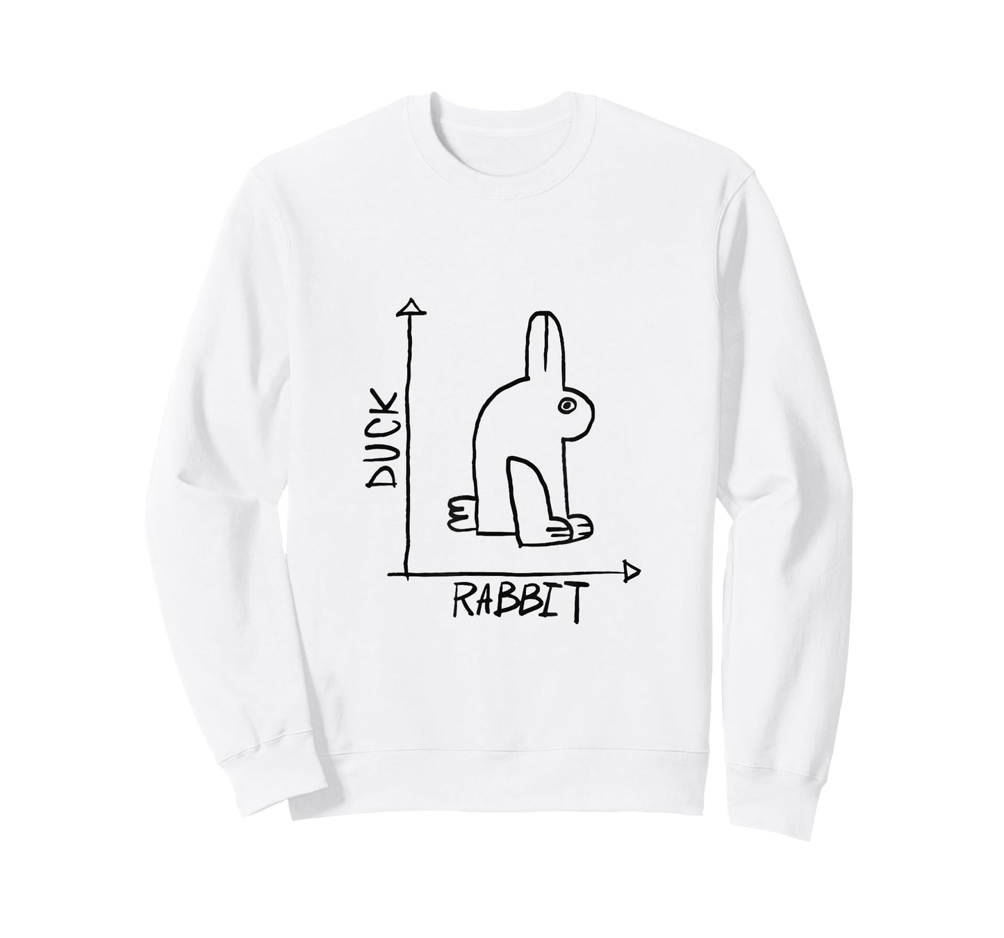 Funny Rabbit or Duck Shirt Animal Diptych Rabbit T-Shirt