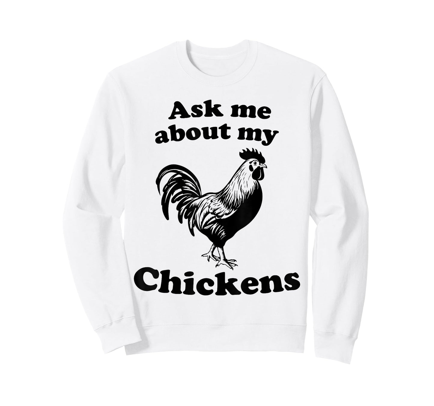 Ask Me About My Chickens Women Cute Farm Chicken Lover T-Shirt