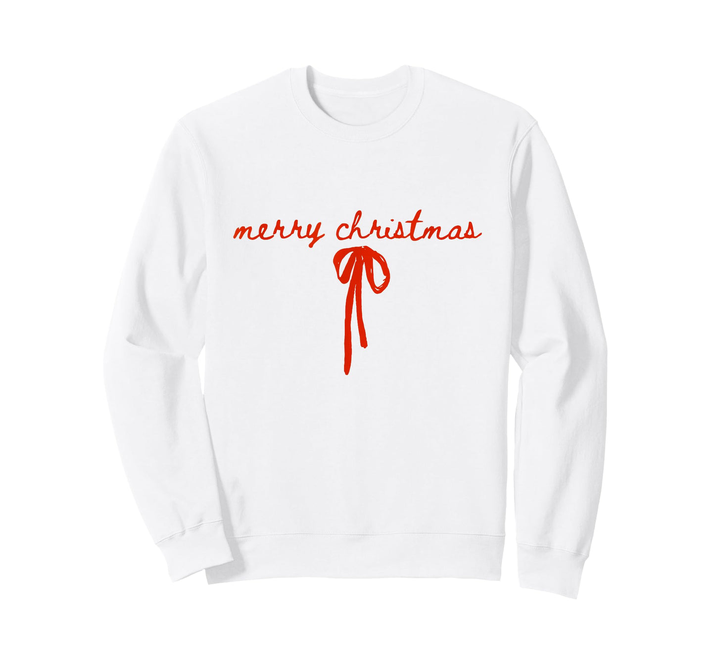 Coquette Bow Christmas Merry Christmas Xmas Family Pajama T-Shirt