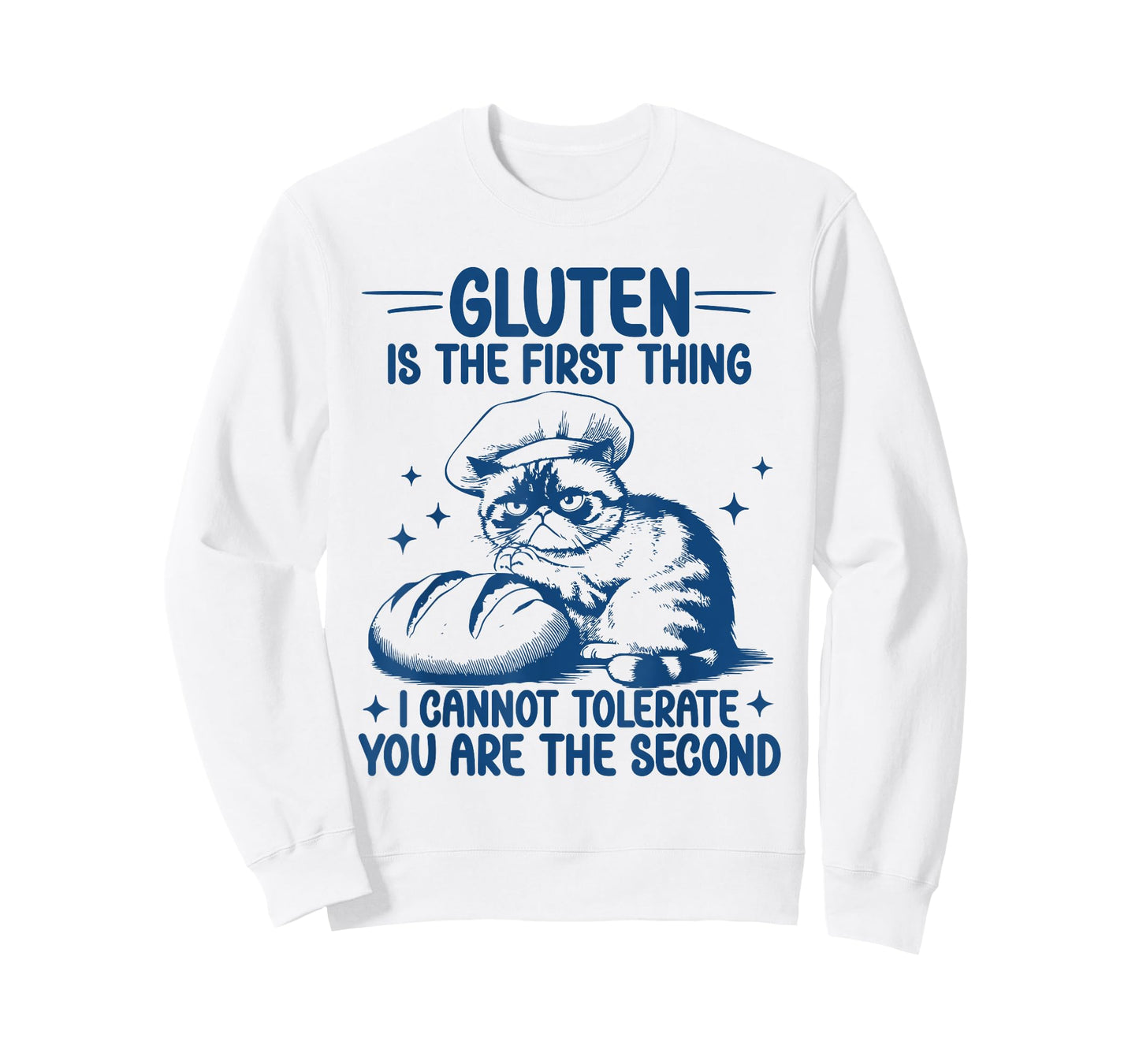 Gluten Is The First Thing I Cannot Tolerate Gluten Free Cat T-Shirt