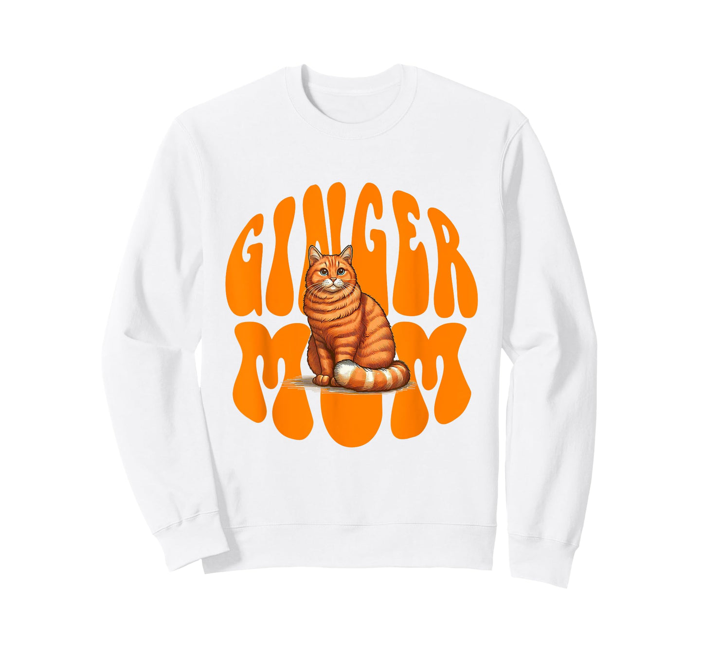 Ginger Cat Mama Ginger Mom Ginger Lover Ginger Girl T-Shirt