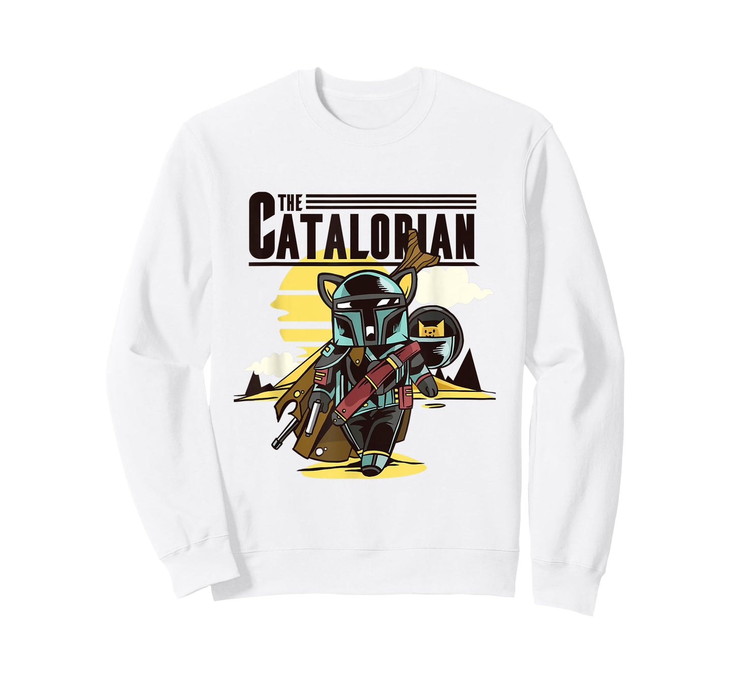 The Catalorian - Funny Sci-Fi/Cat Lovers gift T-Shirt
