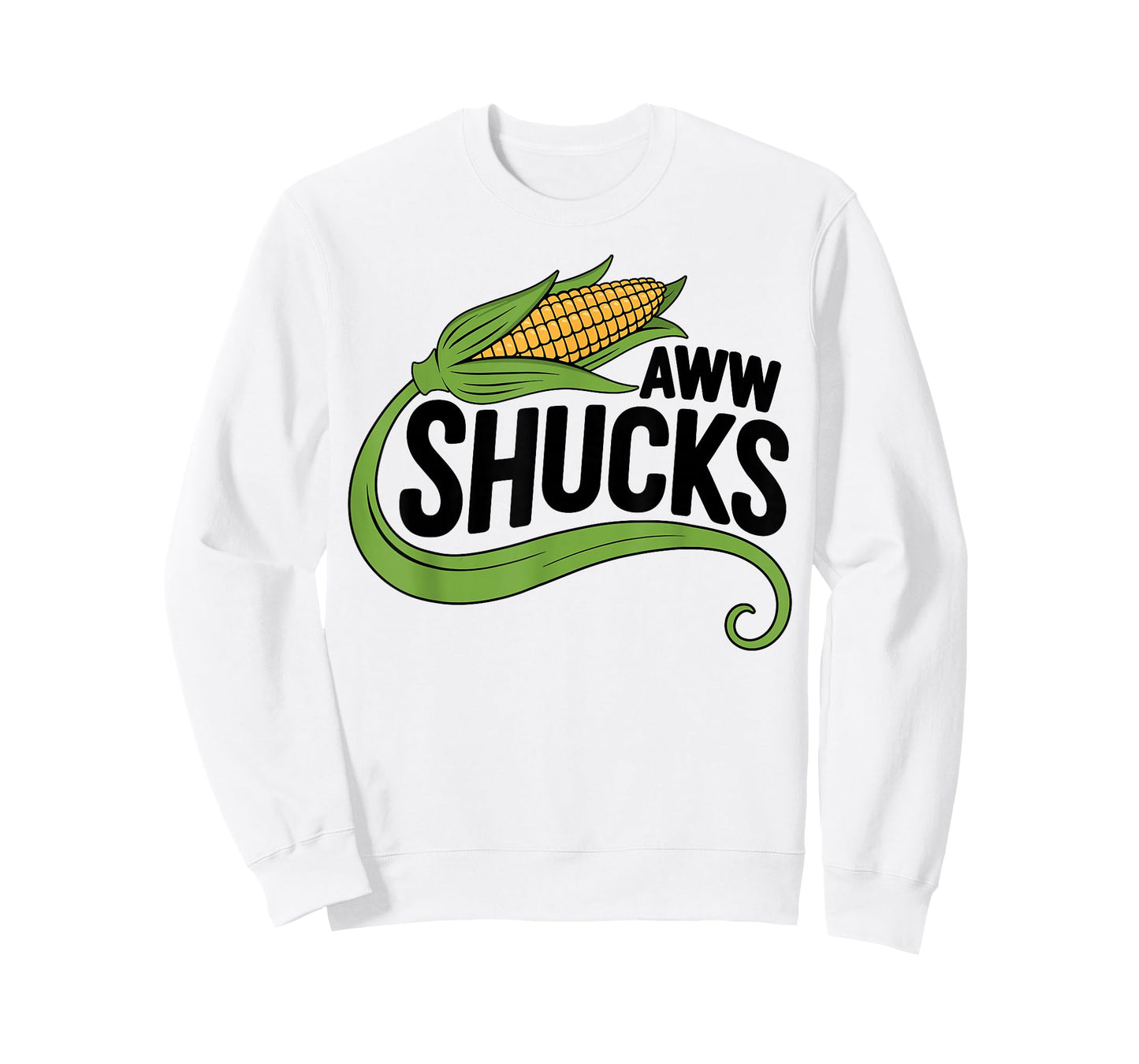 Aww Shucks Funny Corn Pun Corn On The Cob T-Shirt
