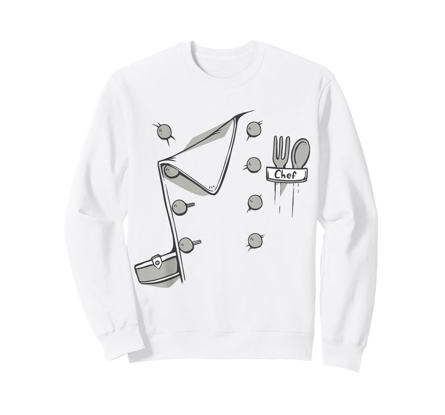 Chef Jacket Chef Costume Cook Cooking Funny Chef Gift T-Shirt