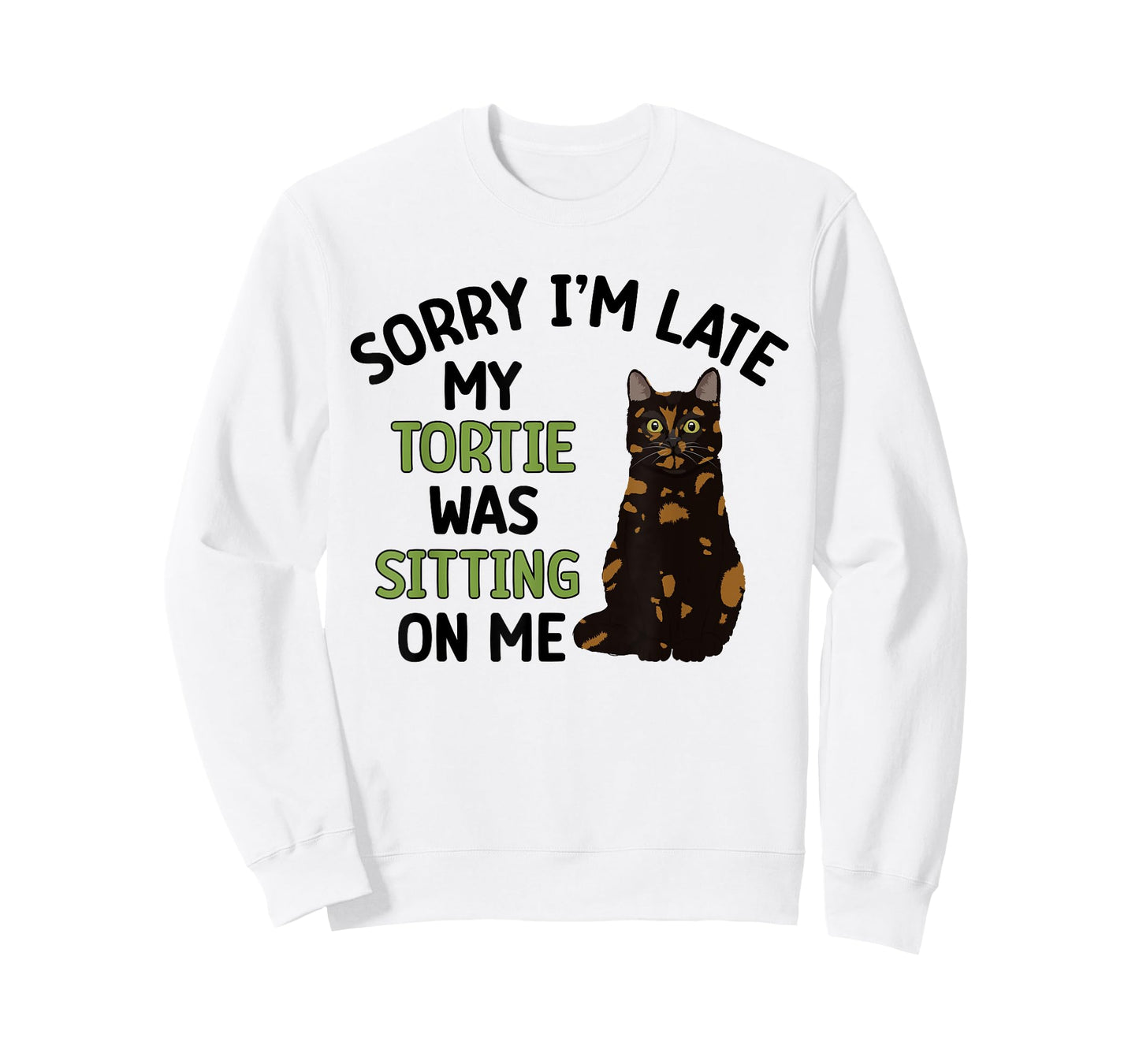 Tortie Cat Owner Funny Tortie Cat Dad Tortoiseshell Cat Mom T-Shirt