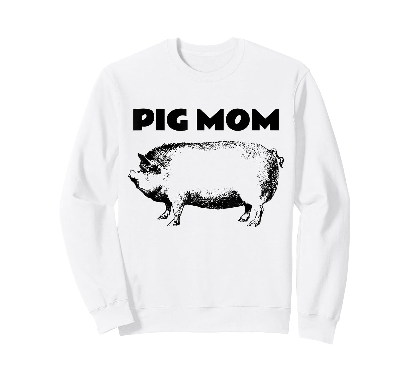 Cute Pot Belly Pig Shirt-PIG MOM Pig Lovers T Shirt T-Shirt