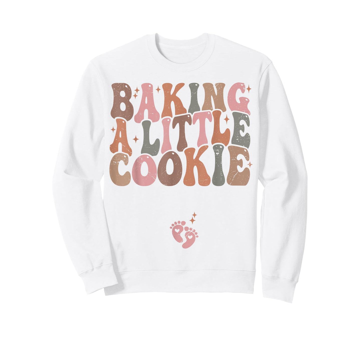 Baking a Little Cookie Christmas Pregnancy Announcement T-Shirt