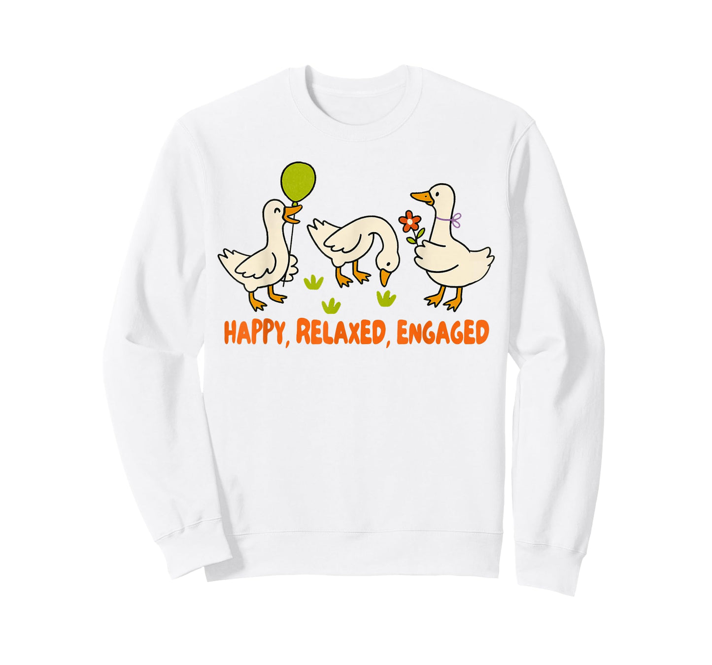 ABA Squad Behavior Analyst Silly Goose Happy Relaxed Engaged T-Shirt
