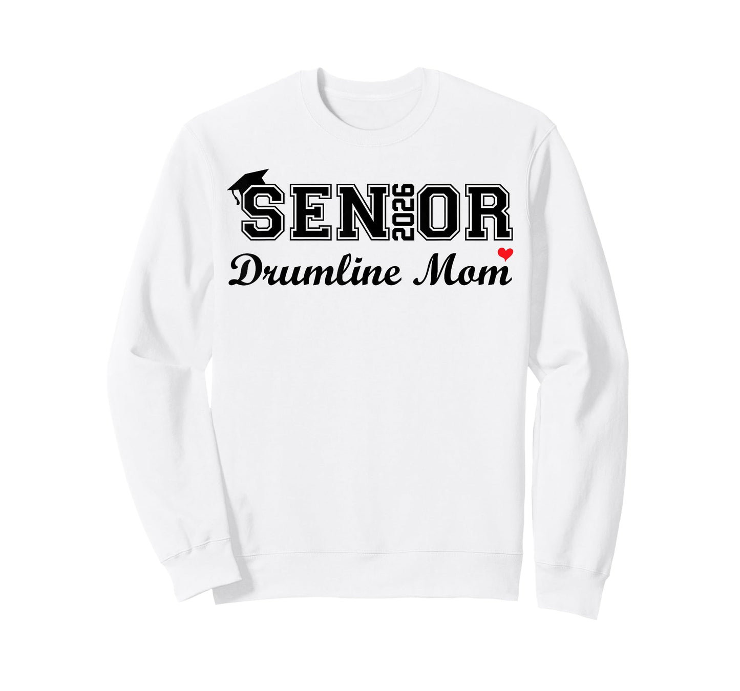 Senior Drumline Mom 2026 Marching Band Graduation Class 2026 T-Shirt