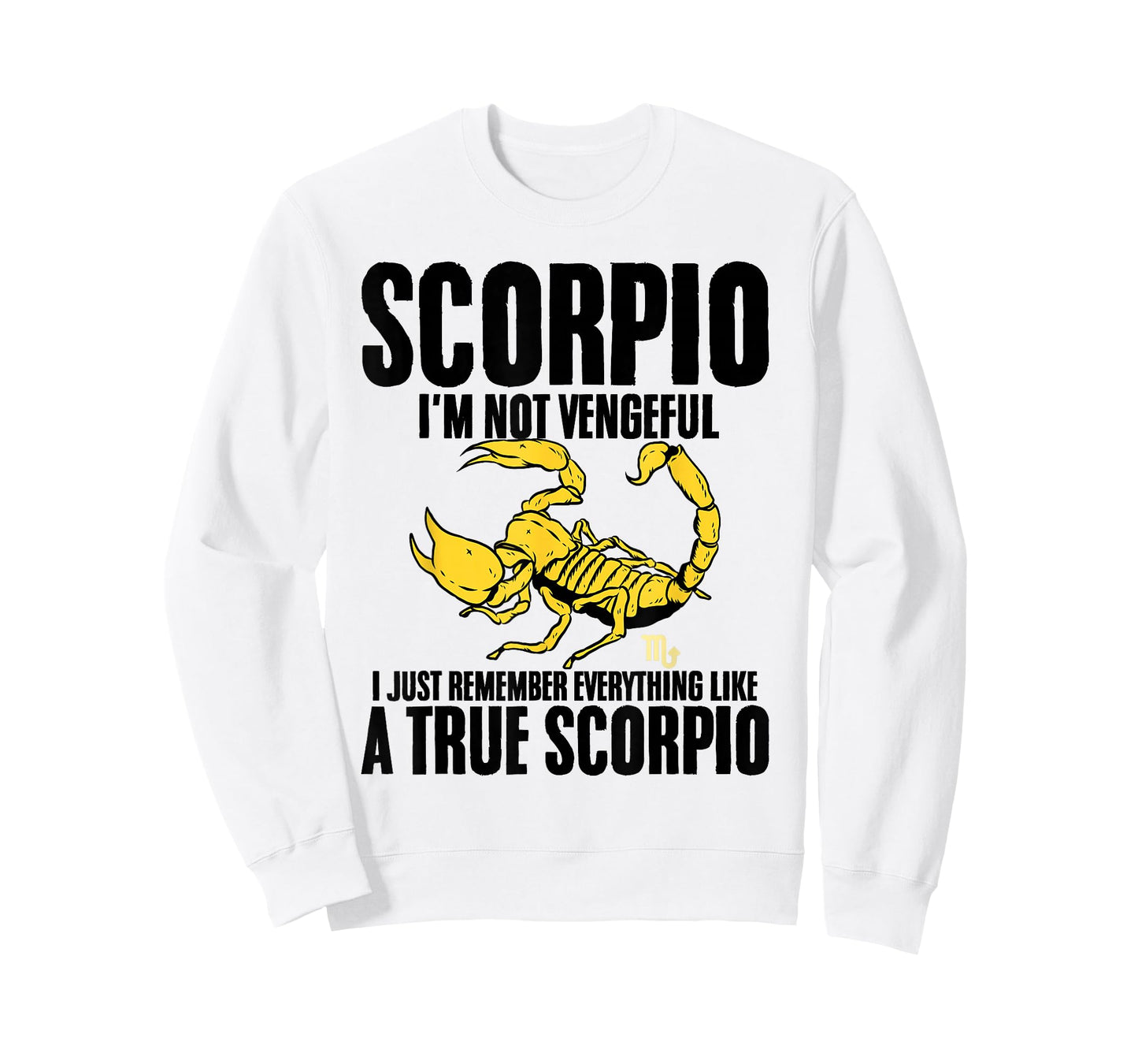 Scorpio Horoscope Definition Zodiac Sign for Astrologers T-Shirt