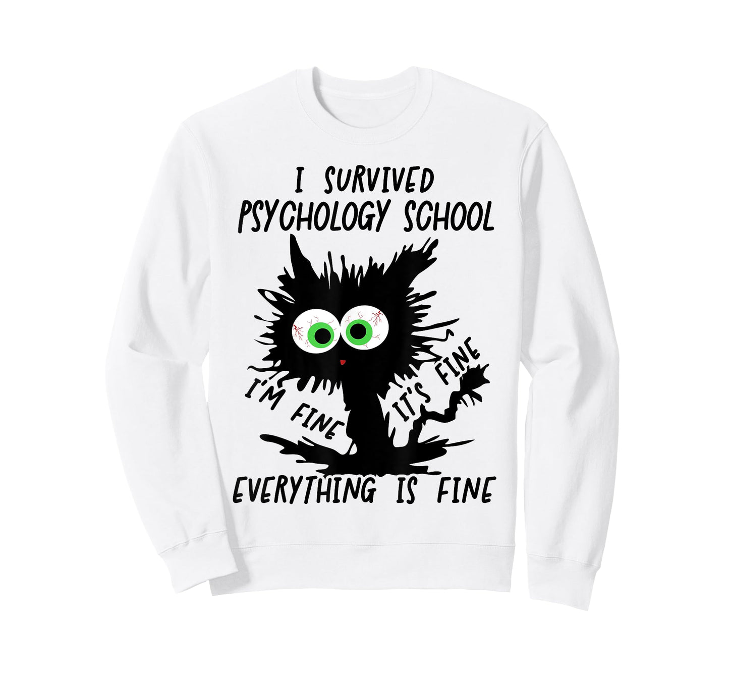 I Survived Psychology School Graduation 2024 T-Shirt