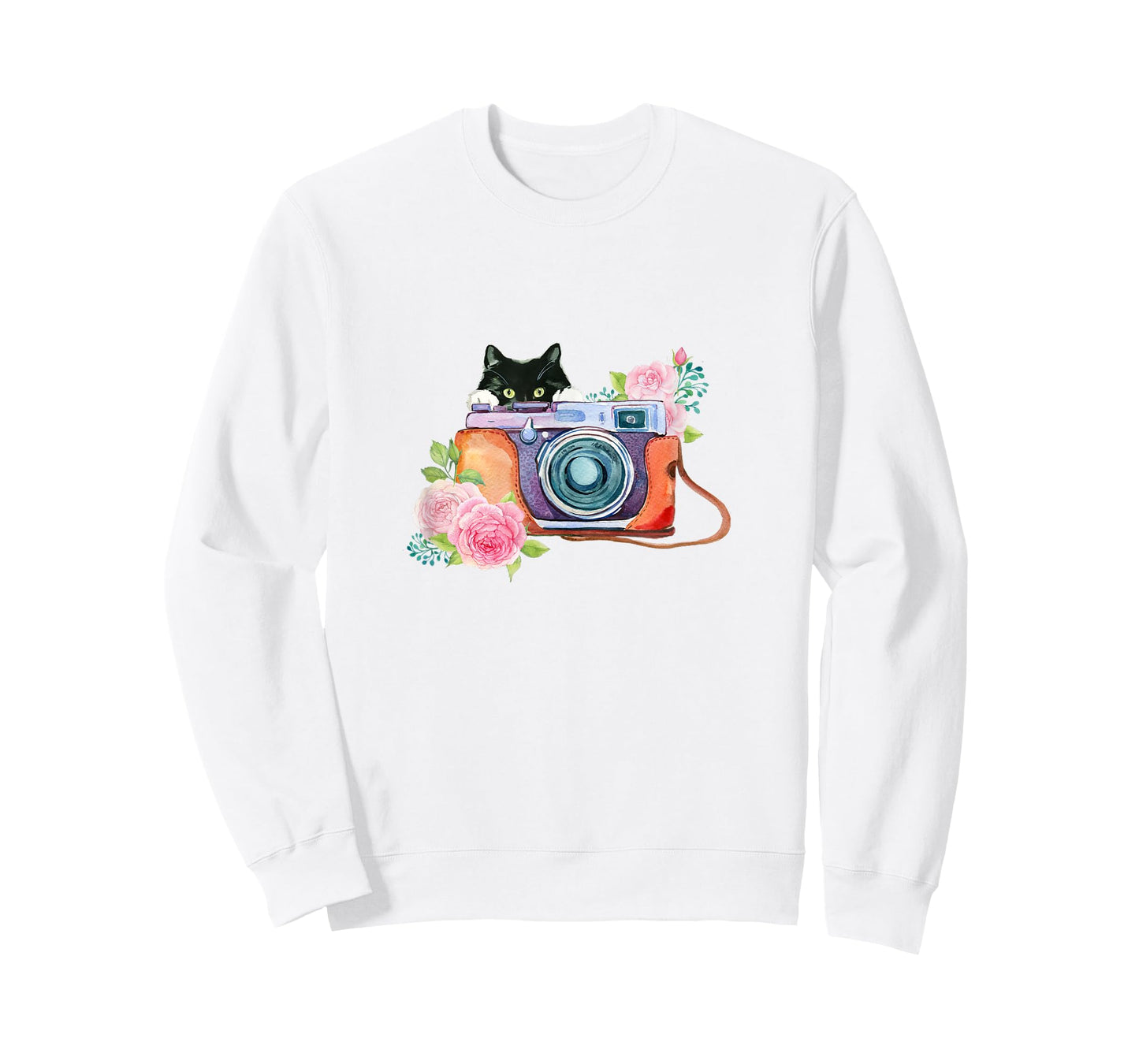 Photography and Cat Lover T Shirt - Photographer Camera Tee T-Shirt for Men Women Girls Kids